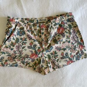 Madewell Floral Shorts Size 8